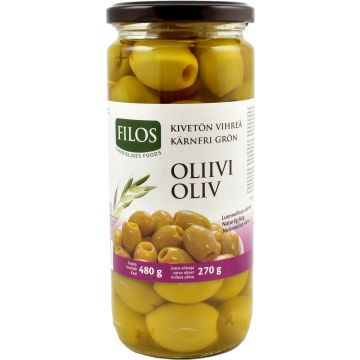 FILOS OLIIVI VIHREÄ KIVETÖN 270 G