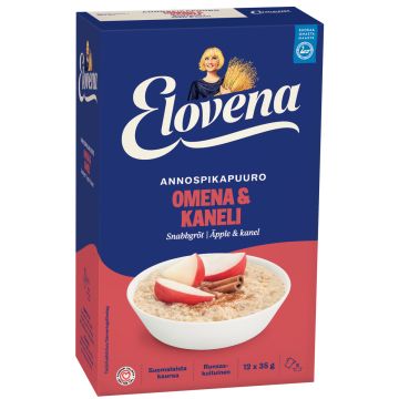 ELOVENA HETKI OMENA-KANELI ANNOSPIKAPUURO 420 G