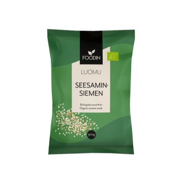 FOODIN SEESAMINSIEMEN KOKONAINEN LUOMU 300 G