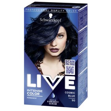 SCHWARZKOPF LIVE COLOR XXL 90 COSMIC BLUE