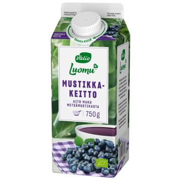 VALIO LUOMU MUSTIKKAKEITTO 750 G