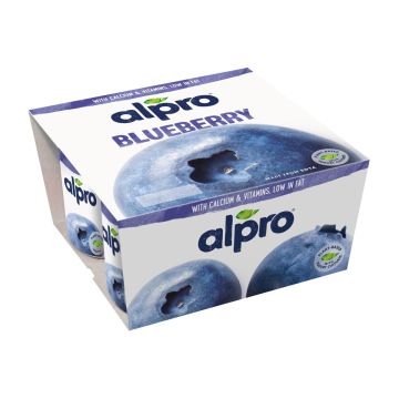 ALPRO SOIJAVALMISTE MUSTIKKA 4*125G 500 G