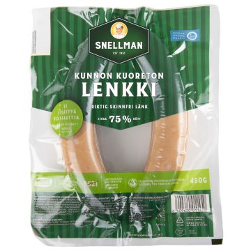 SNELLMAN KUNNON KUORETON LENKKI 450 G