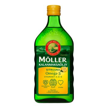 MÖLLER KALANMAKSAÖLJY SITRUUNA 500ML 500 ML