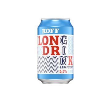 KOFF LONG DRINK 5,5% GRAPEFRUIT TLK 330 ML