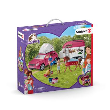 SCHLEICH HORSE AUTO JA TRAILERI-LEIKKISETTI