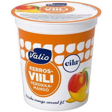 VALIO KERROSVIILI 1% PERSIKKA-MANGO LAKTON 200 G