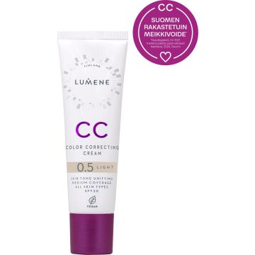 LUMENE CC COLOR CORRECTING MEIKKIVOIDE SK 20 LIGHT