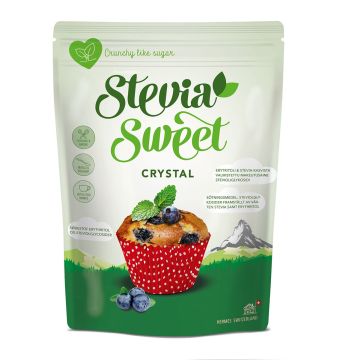 HERMESETAS STEVIA SWEET CRYSTAL KIDEMAKEUTTAJA 250 G