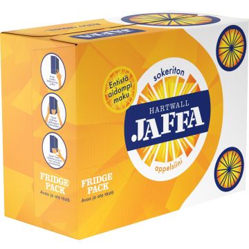 HARTWALL JAFFA APPELSIINI SOKERITON 0,33 TLK 12-PACK 3,96 L