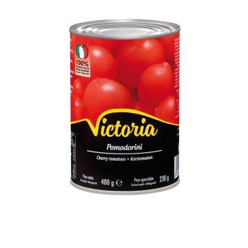 VICTORIA KIRSIKKATOMAATTI KUORITTU 400/240G 240 G