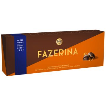 FAZER FAZERINA APPELSIINITRYFFELI SUKLAAKONVEHTI RASIA 350 G