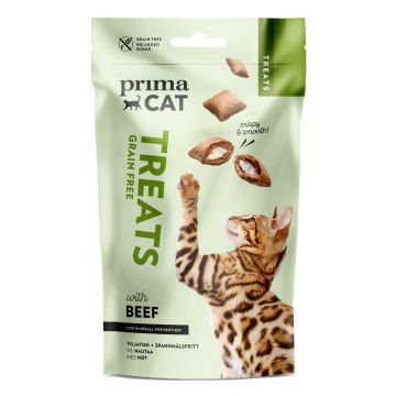 PRIMACAT TREATS CRUNCHY ANTI-HAIRBALL 40 G