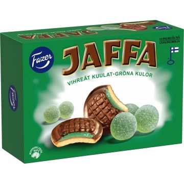 FAZER JAFFA VIHREÄT KUULAT TÄYTEKEKSI 300 G