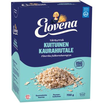 ELOVENA PLUS KUITUINEN KAURAHIUTALE 700 G