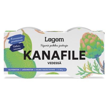 LAGOM KANAFILE VEDESSÄ 2x80G/2x42G 84 G