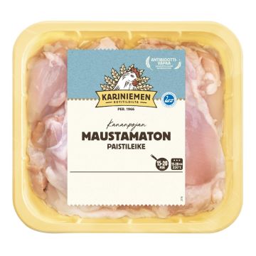 KARINIEMEN KP PAISTILEIKE MAUSTAMATON 600 G