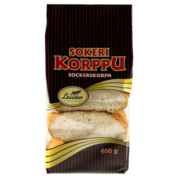 LEIVON SOKERIKORPPU VIIPALE 400 G