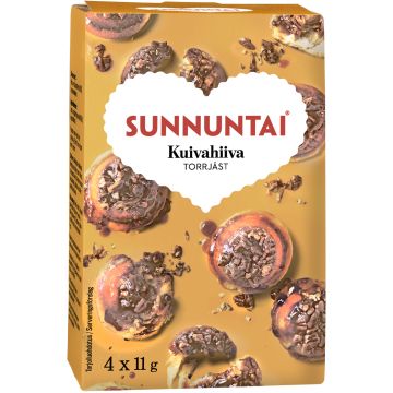 SUNNUNTAI KUIVAHIIVA 4KPL 44 G