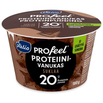 VALIO PROFEEL PROTEIINIVANUKAS SUKLAA LAKTON 180 G