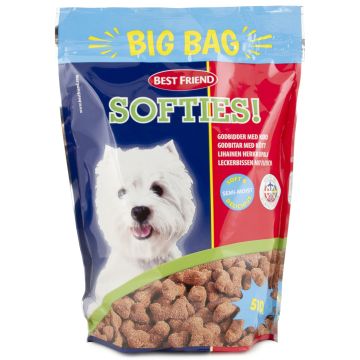 BEST FRIEND SOFTIES BIG BAG LIHAINEN HERKKU 510 G