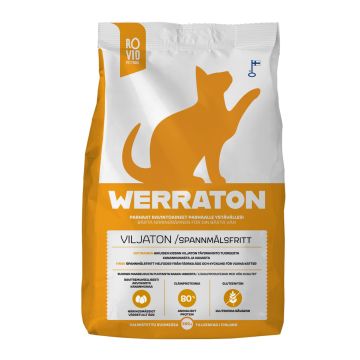 WERRATON KISSAN TÄYSRAVINTO VILJATON 500 G