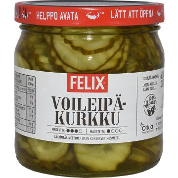 FELIX OHUT VOILEIPÄKURKKU KORUVIIPALE 220 G