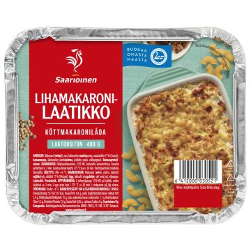 SAARIOINEN LIHAMAKARONILAATIKKO 400G 400 G