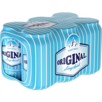 ORIGINAL LONG DRINK 5,5% GRAPEFRUIT 0,33 TLK 6-PACK 1,98 L