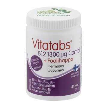 VITATABS B12 1300 G COMBI PÄÄRYNÄ 150 KPL