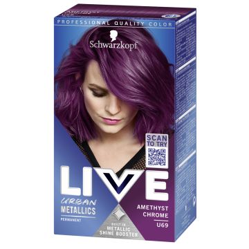 SCHWARZKOPF LIVE HIUSVÄRI U69 AMETHYST CHROME