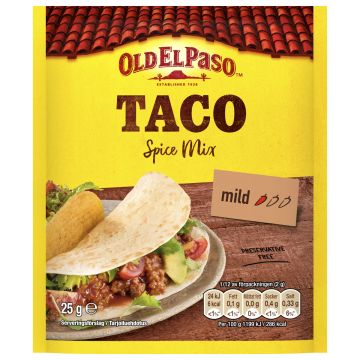 OLD EL PASO TACO SPICE MIX 25 G