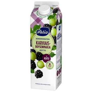 VALIO KARVIAIS-BOYSENMARJAKEITTO + KUITU SOKEROIMATON 1KG