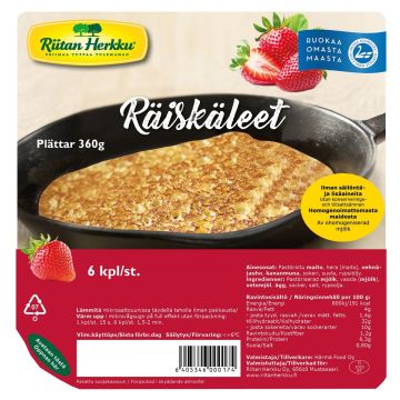 RIITAN HERKKU RÄISKÄLEET 360 G