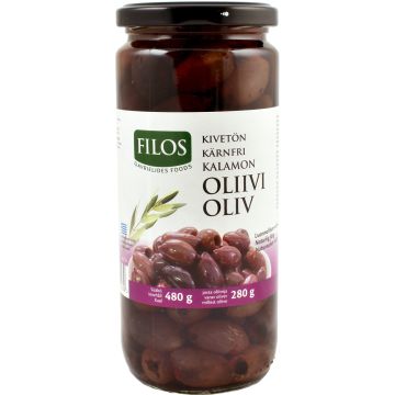 FILOS KALAMATA OLIIVI KIVETÖN 280 G