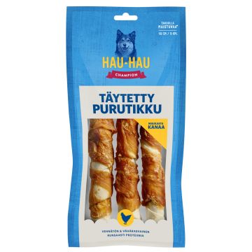 HHC TÄYTETTY PURUTIKKU KANAKÄÄREELLÄ 18CM 3KPL 189 G