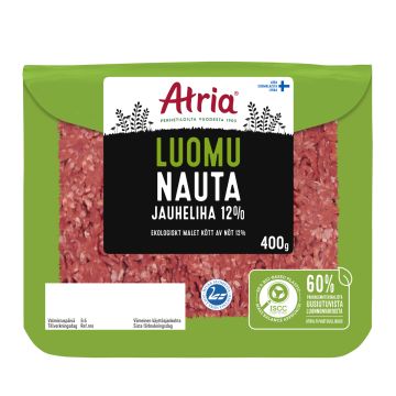 ATRIA NAUDAN LUOMU JAUHELIHA 12% 400 G