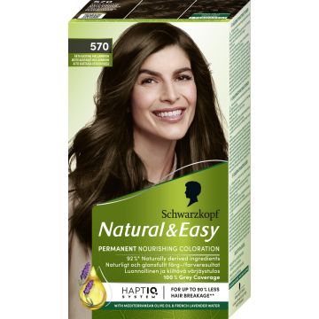 SCHWARZKOPF NATURAL&EASY HIUSVÄRI 570 AITO KASTANJA