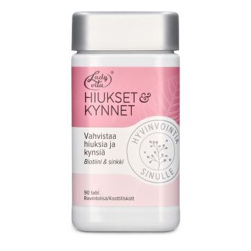 LADYVITA HIUKSET & KYNNET 90 KPL