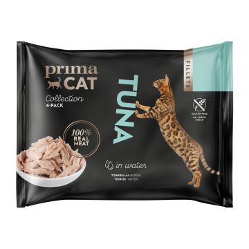 PRIMACAT FILLETS 4*50G TONNIKALAA VEDESSÄ 200 G