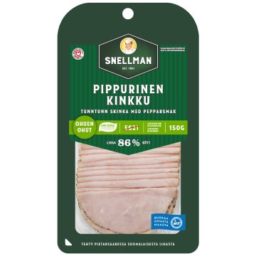 SNELLMAN OHUEN OHUT PIPPURINEN KINKKU 150 G