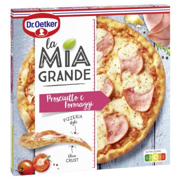 DR. OETKER LA MIA GRANDE PIZZA PROSCIUTTO E FORMAGGI 400 G