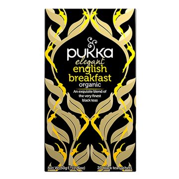 PUKKA MUSTA TEE ENGLISH BREAKFAST 20PS 50 G