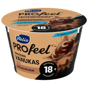 VALIO PROFEEL PROTEIINIVANUKAS SUKLAA-NOUGAT LAKTON 185 G