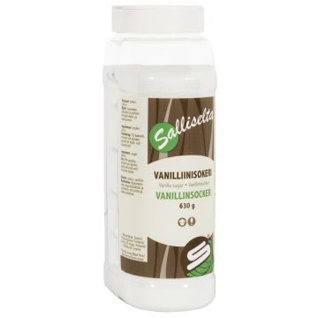 SALLINEN VANILLIINISOKERI 630 G