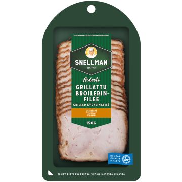 SNELLMAN GRILLATTU BROILERINFILEE 150 G