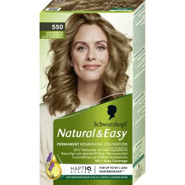 SCHWARZKOPF NATURAL&EASY HIUSVÄRI 550 SATIINI TUMMANVAALEA