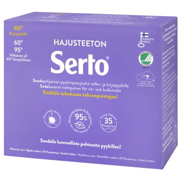 SERTO PYYKINPESUJAUHE HAJUSTEETON 1,35KG 1,35 KG