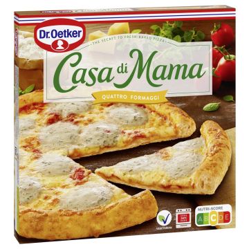 DR. OETKER CASA DI MAMA PIZZA QUATTRO FORMAGGI 410 G