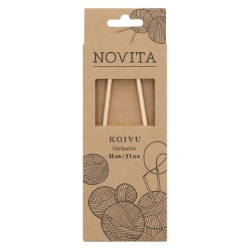 NOVITA KOIVU PYÖRÖPUIKKO 80 CM 3,5